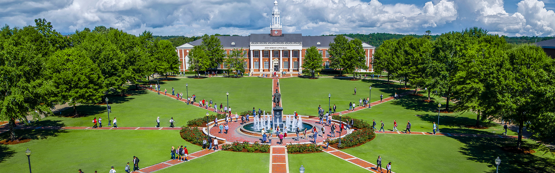 Troy University academic quad