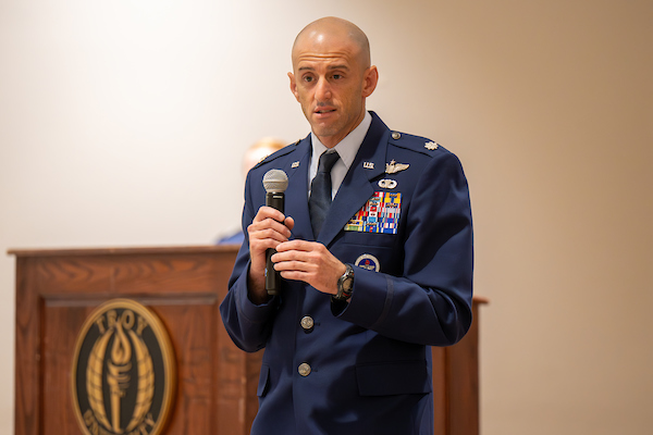 Lt Col Kedem Alon, AFROTC Det 017 Commander
