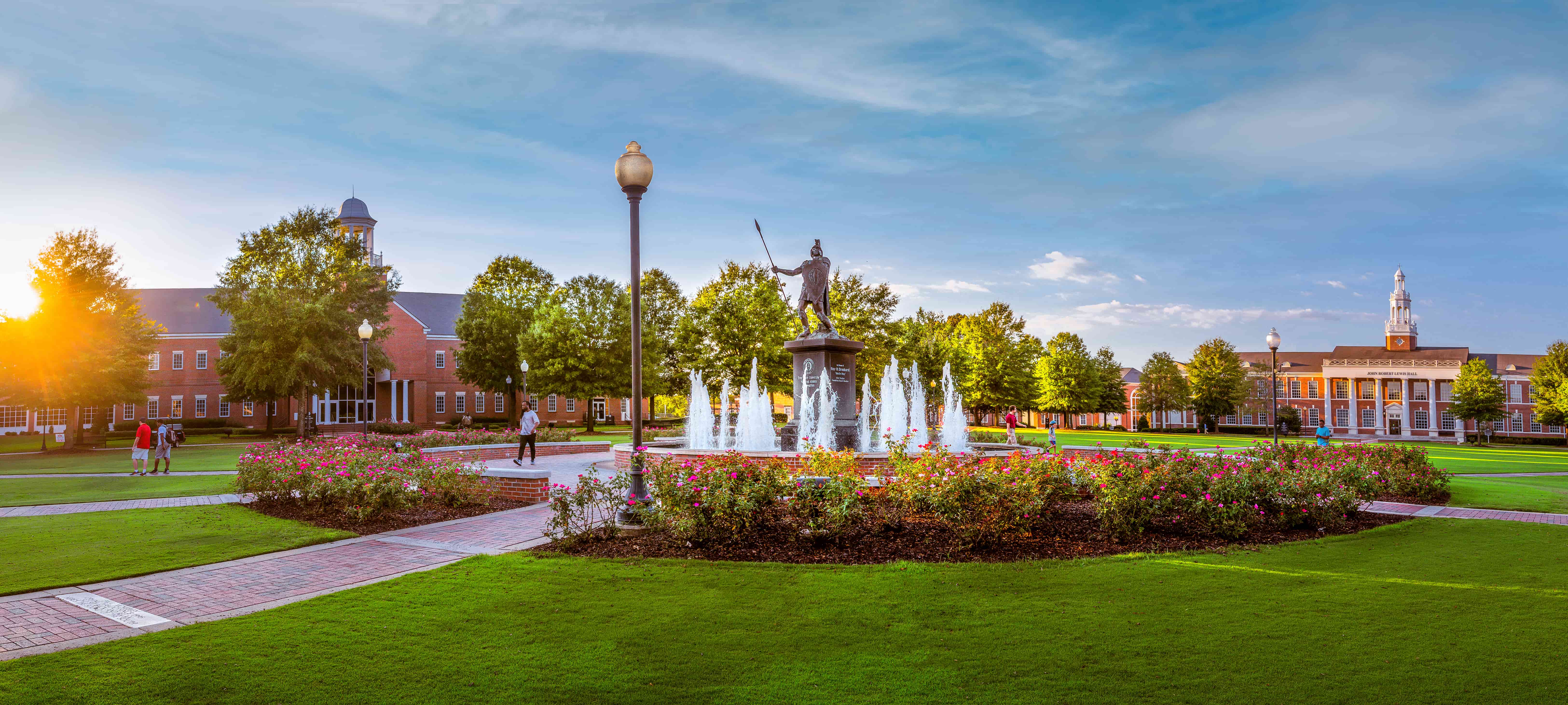 Main Quad at Troy University