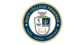 Navy college program emblem