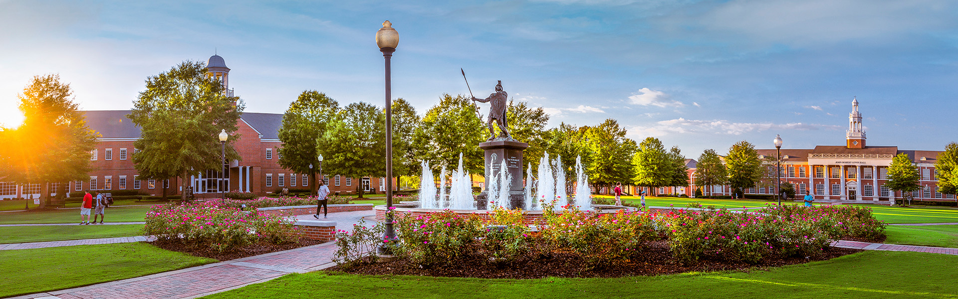 Troy University academic quad