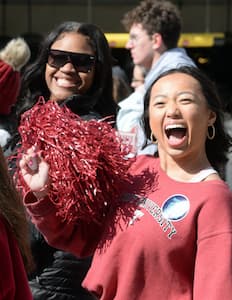 Excited Troy students!