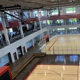 Inside shot of the Rec.