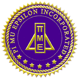 Pi Mu Epsilon Crest