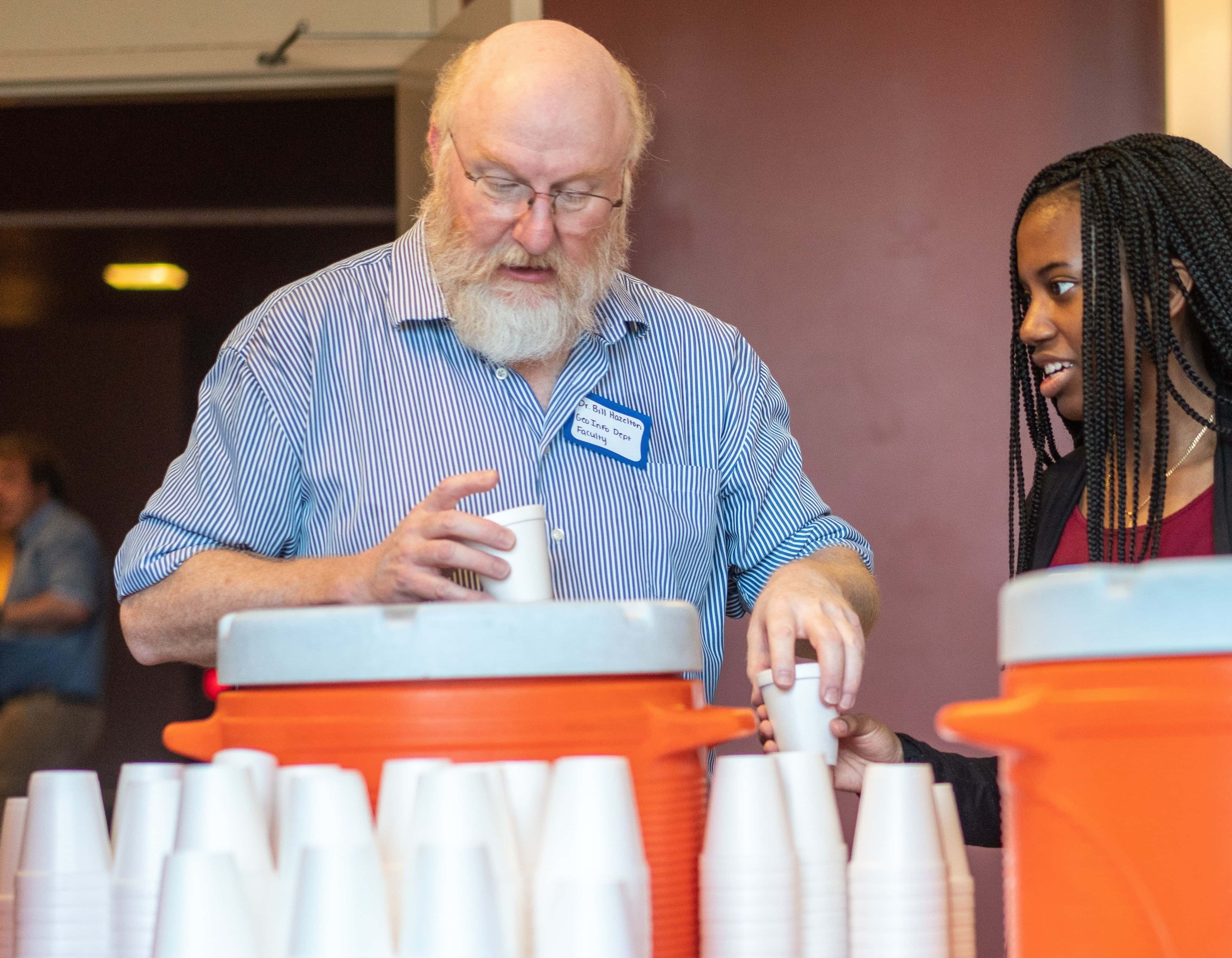 Dr. Hazelton at Geo Day 2019