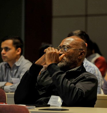 Participants at a lecture