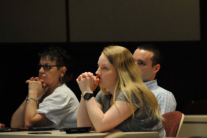 Participants at a lecture