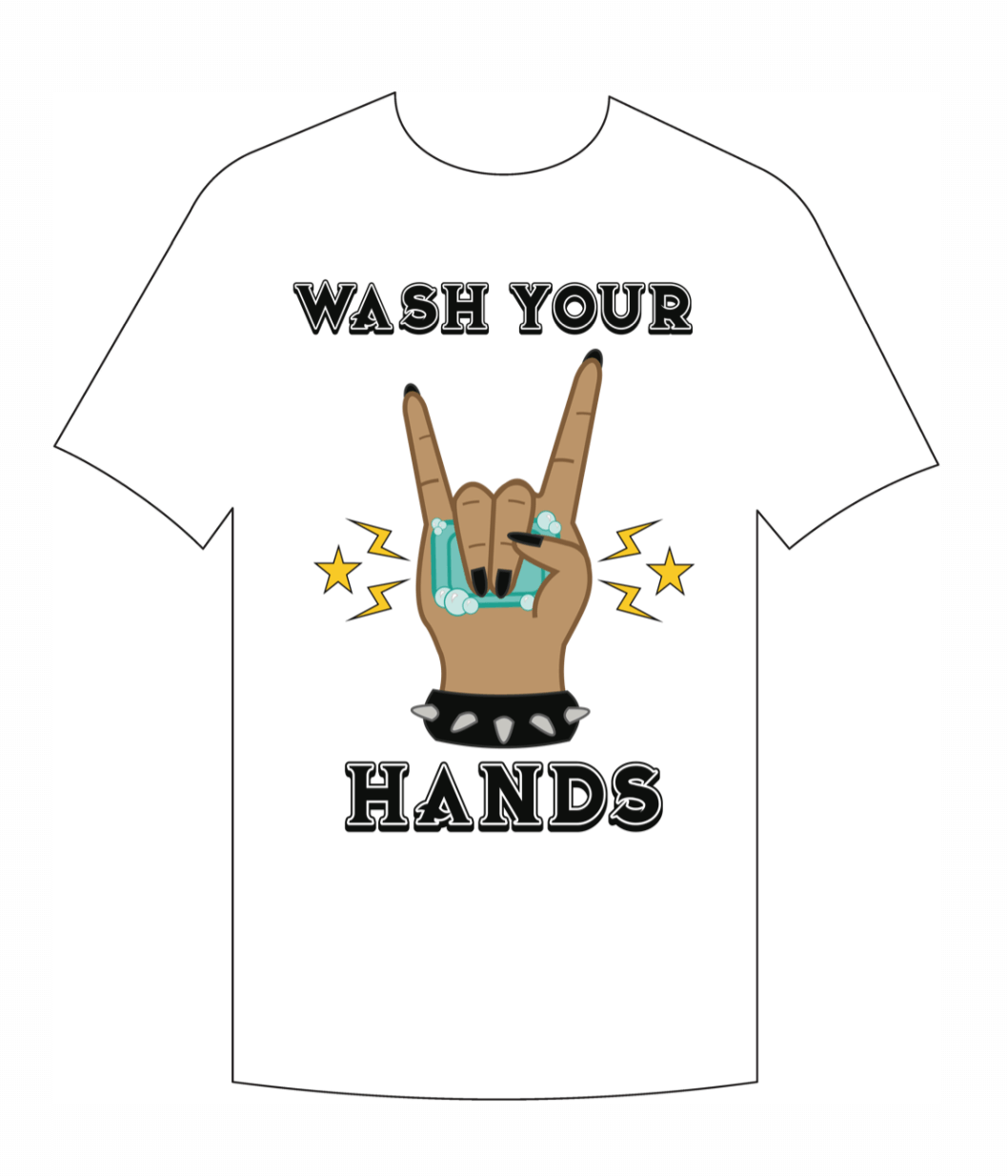 wash t shirt