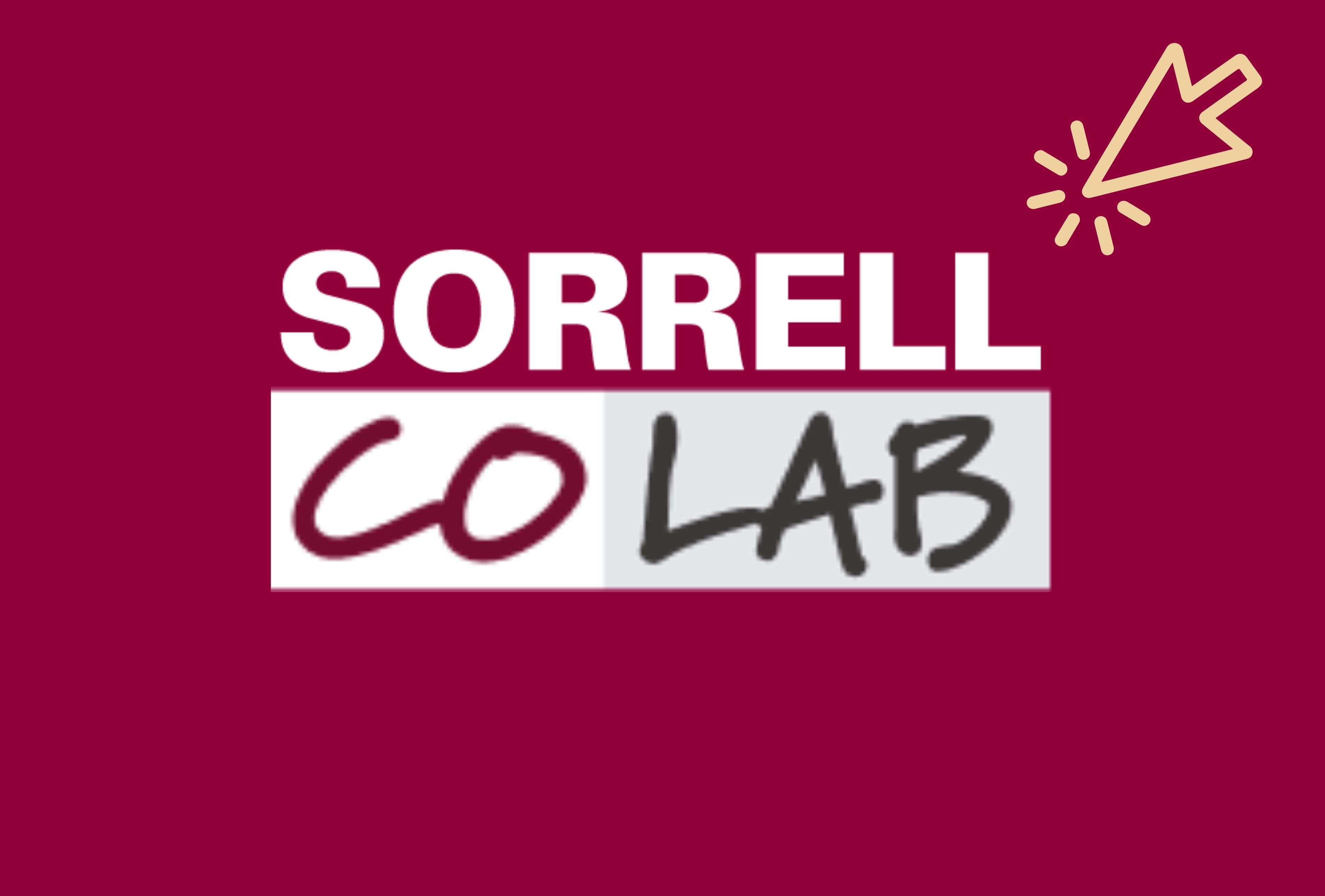 Sorrell CoLab logo with clickable link to Sorrell CoLab Homepage Sorrell CoLab logo with clickable link to Sorrell CoLab Homepage
