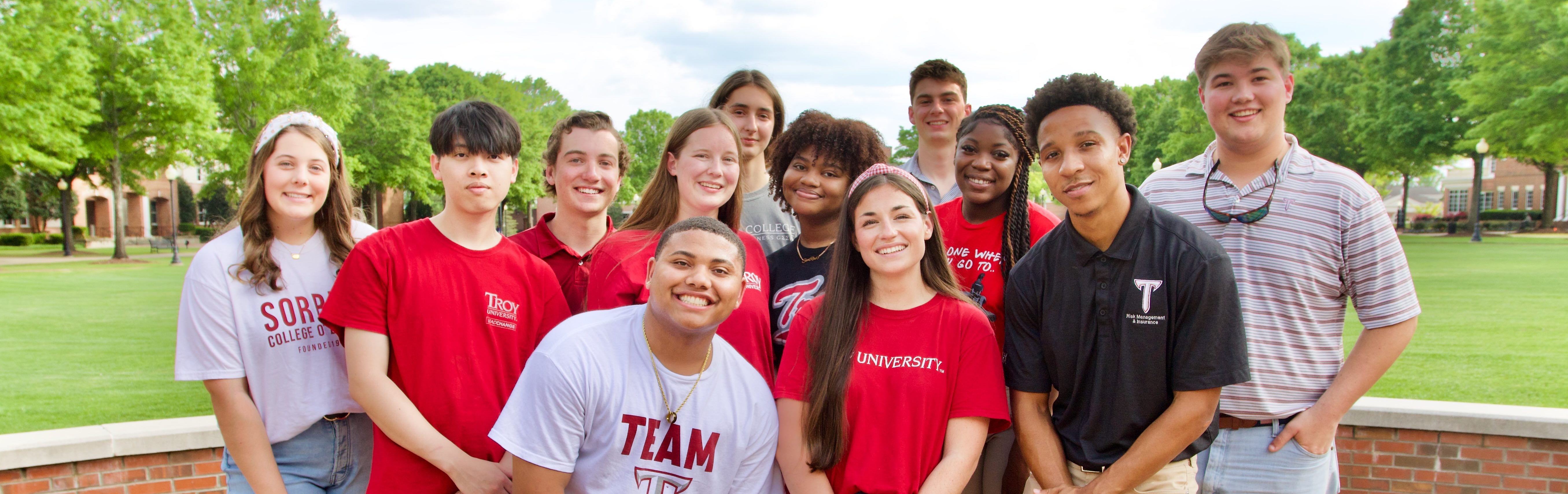 Troy Student Group Photo