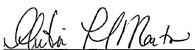 Dr. Martin's Signature