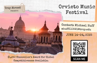 The Orvieto Music Festival Poster