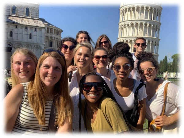 HSJC students in Pietrasanta