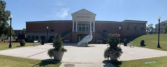 Back of the International Arts Building