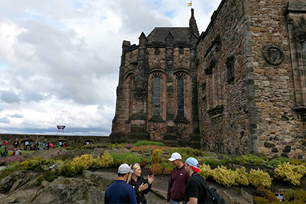 College of Education students studying in Scotland