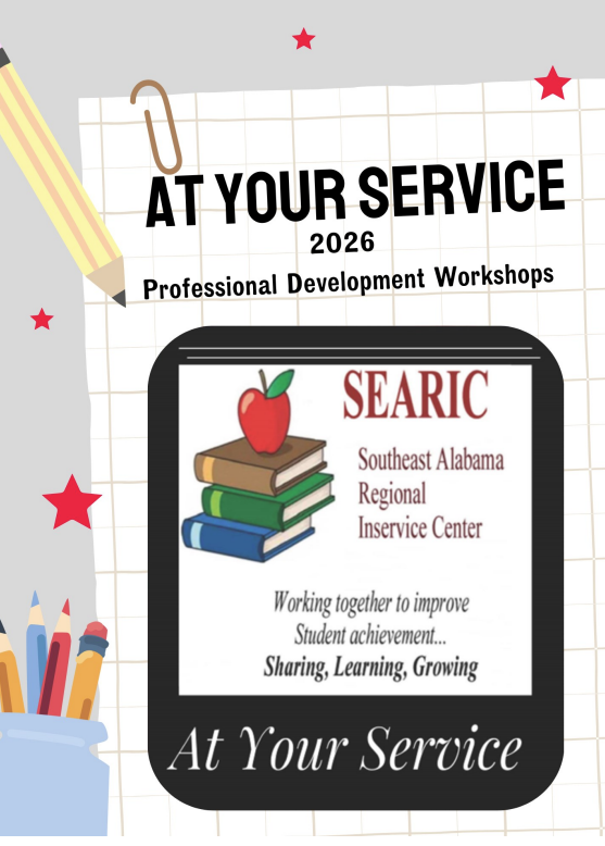 At your service flyer 2025