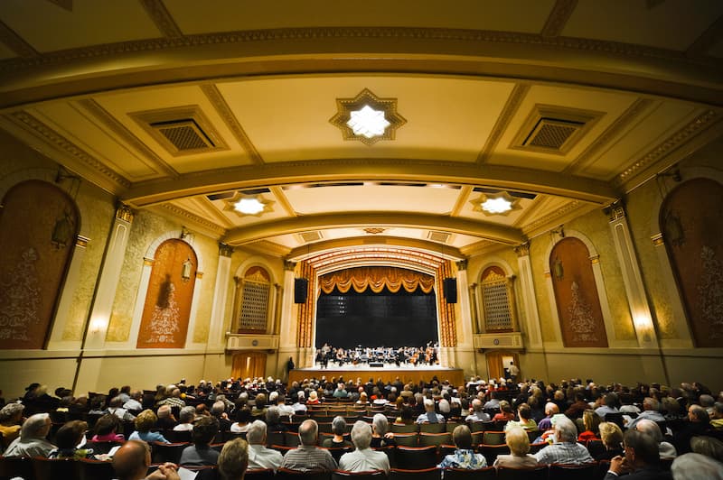 Inside Davis Stage