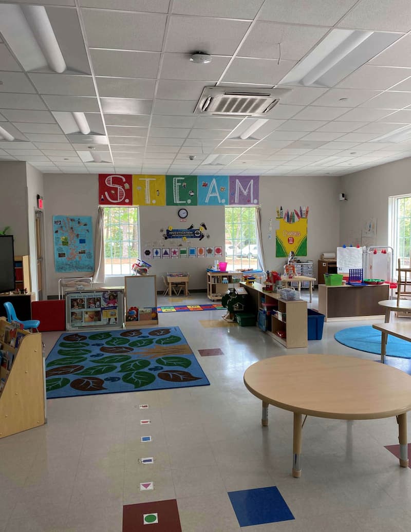 Pre-K 3-4 classroom