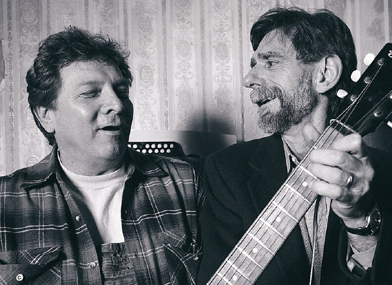 Dann Penn and Spooner Oldham creating music