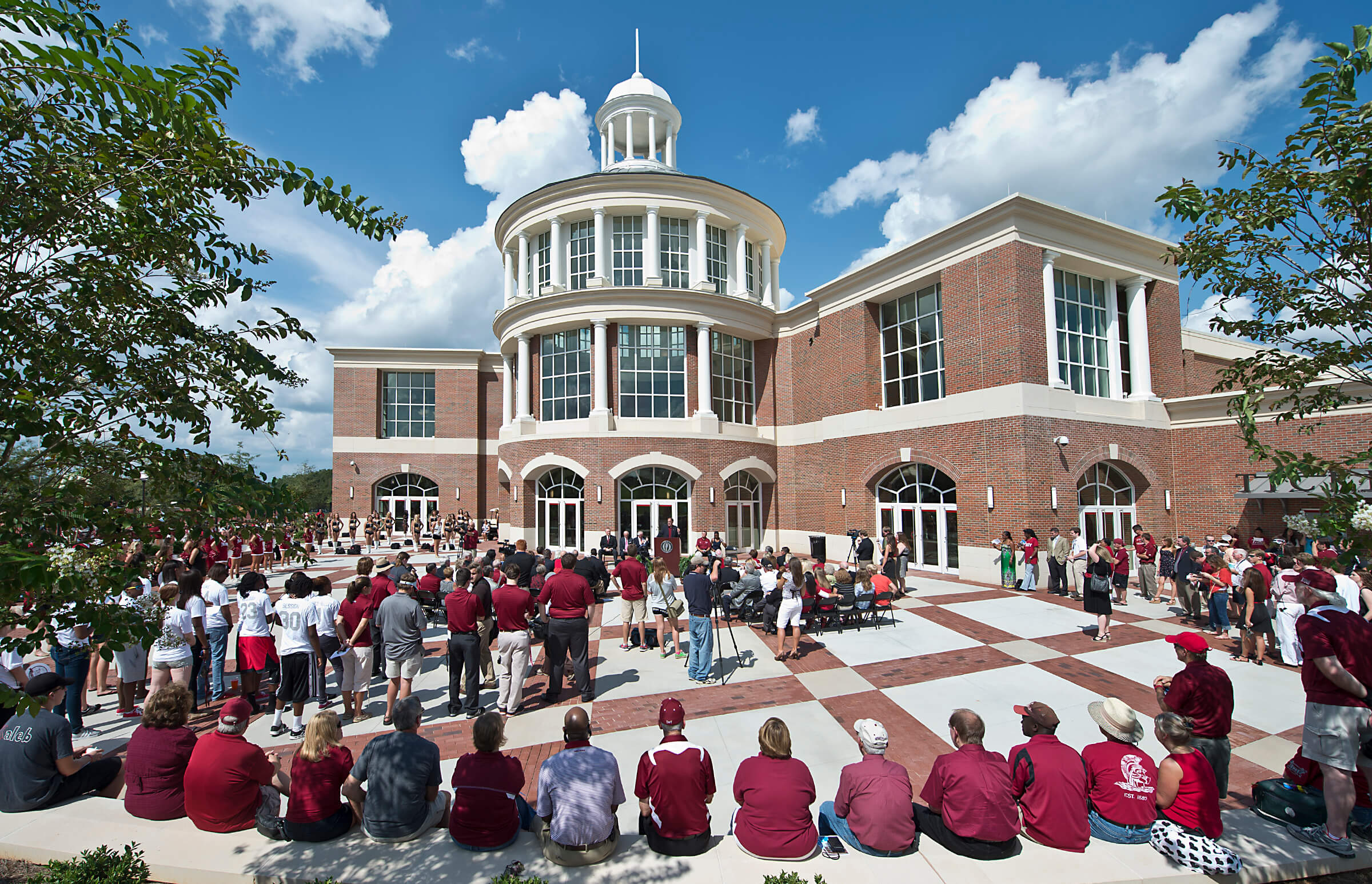 Trojan Arena opens and the Trojans take down Mississippi State by two points to inaugurate a new era of Trojan athletics.