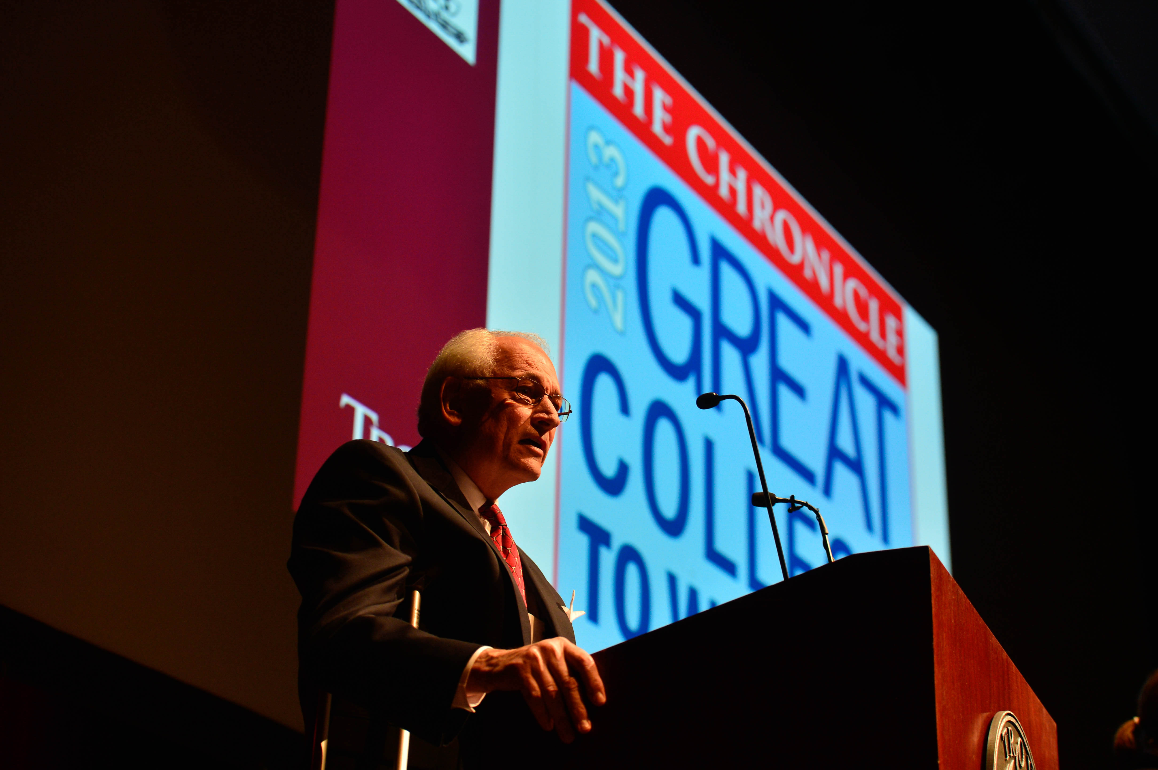 Chancellor Hawkins includes The Chronical of Higher Education’s designation of TROY as a “Great College to Work For” in remarks to the annual Faculty and Staff Convocation.