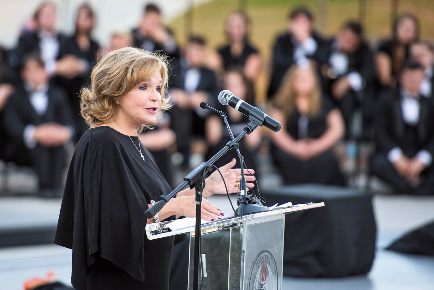 Troy University officially unveiled the Janice Hawkins Cultural Arts Park