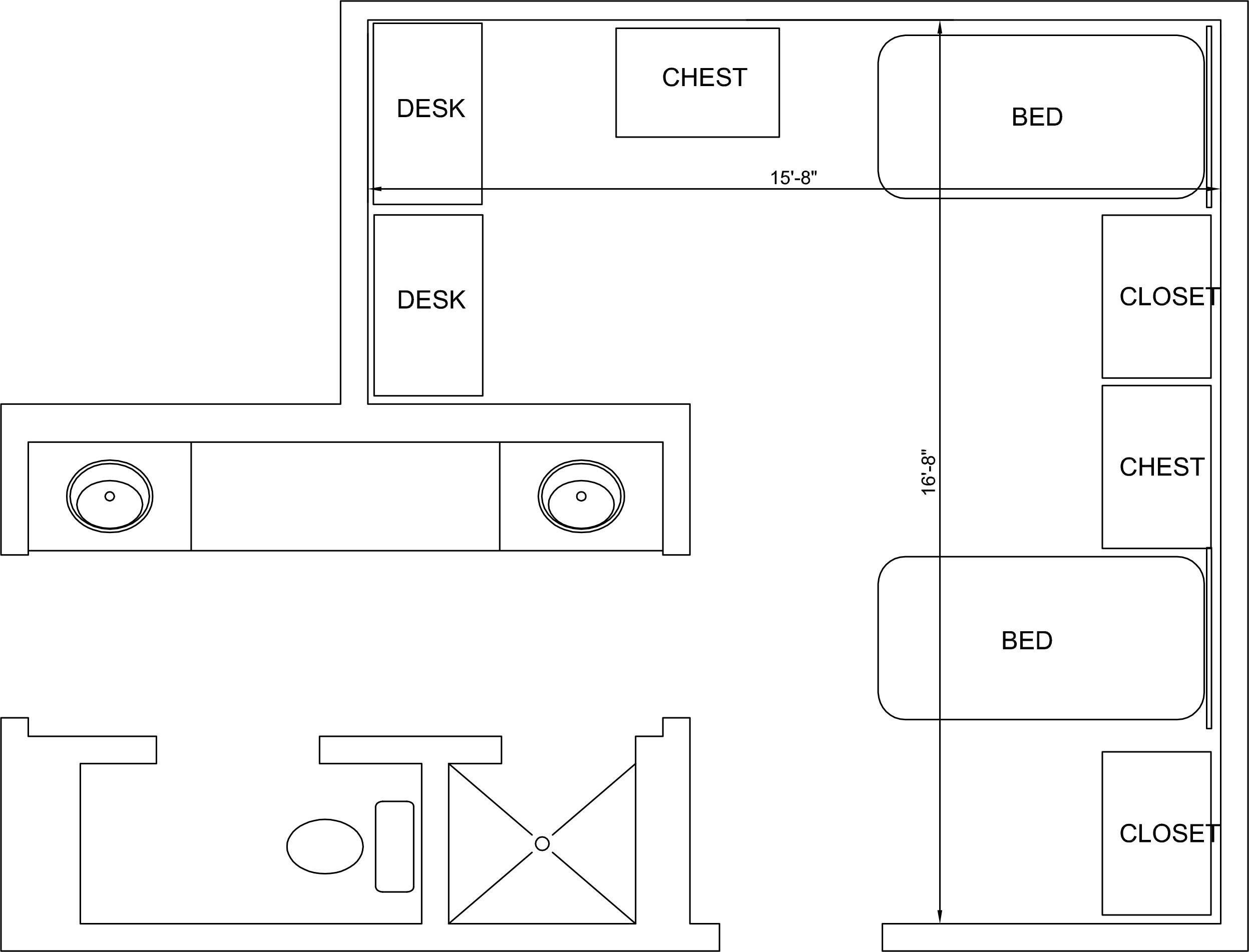 Cowart Hall floor plan