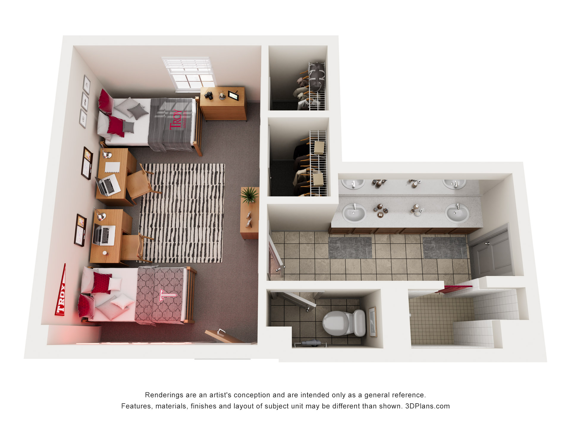 Shackelford Hall floor plan