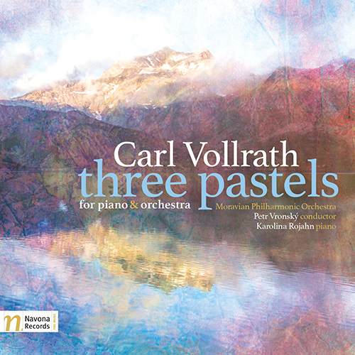 Album cover - Three Pastels, for piano and orchestra