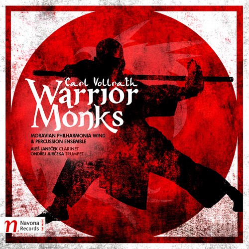 Album cover - Warrior Monks, Moravian Philharmonia Wind & Percussion Ensemble