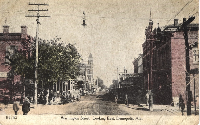 Postcards of Historic Streets in North Central AL