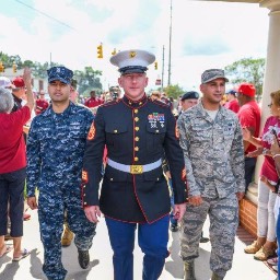 Marine Corp Trojan Walk