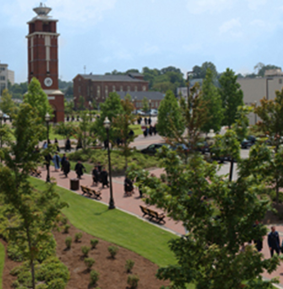 TROY Graduates on the Montgomery Quad