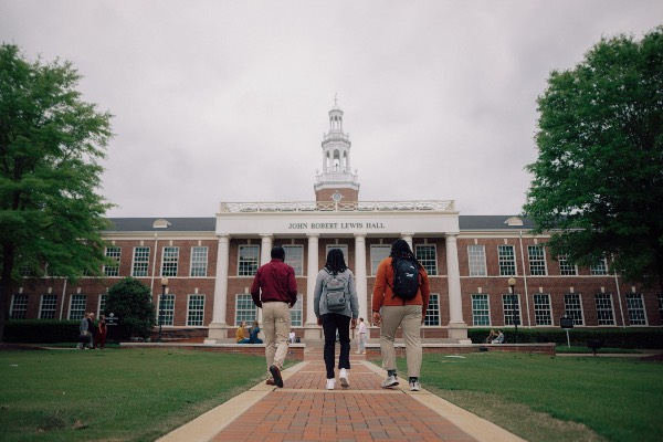 Students on Campus