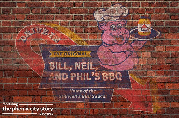 Bill and Neils Wall Mural