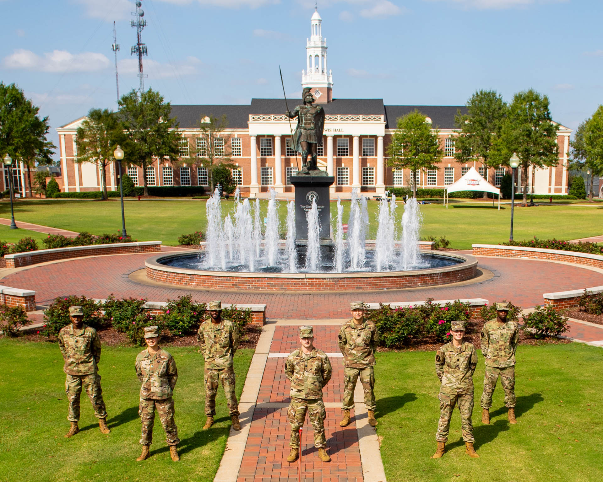 Hawkins Hall at Troy Campus