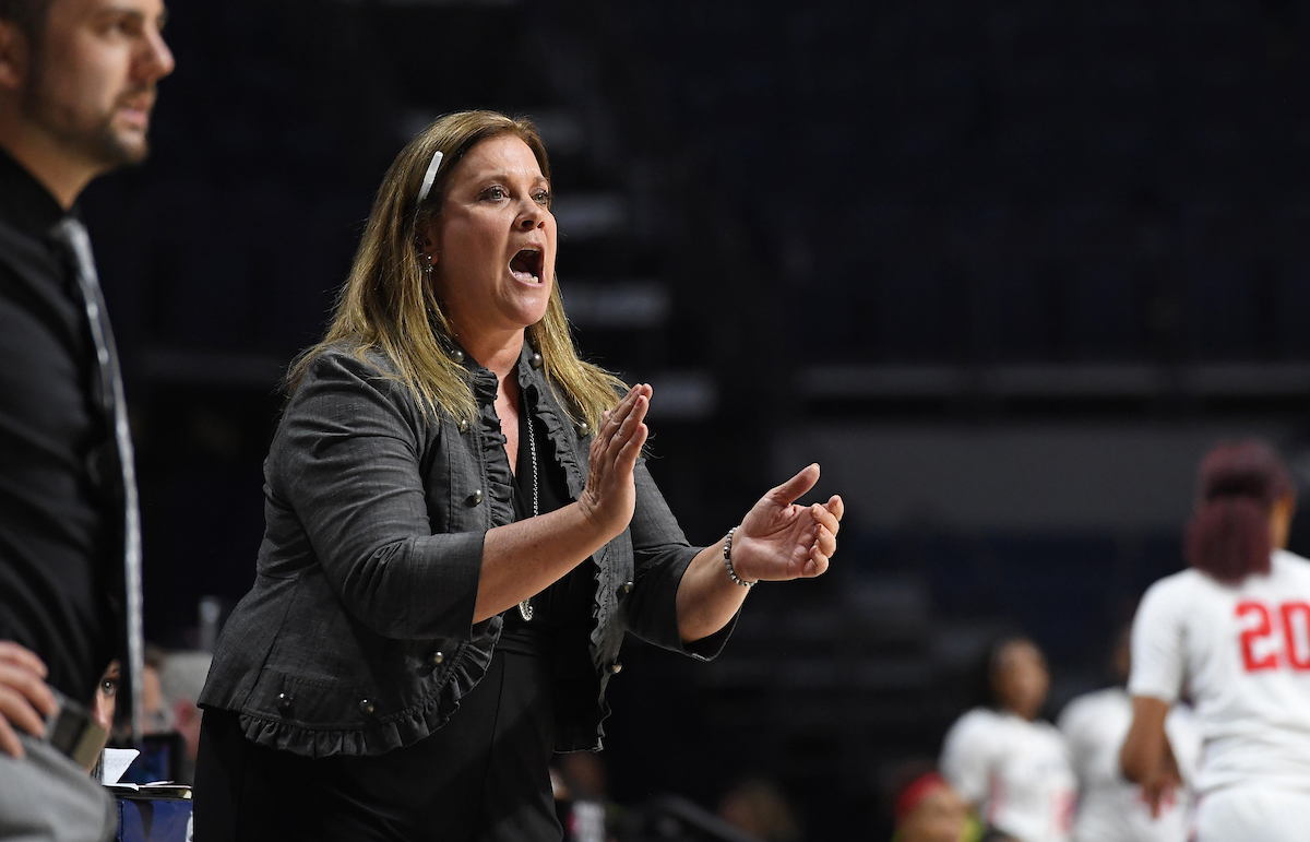 Chanda Rigby, TROY's Women's Basketball Head Coach.