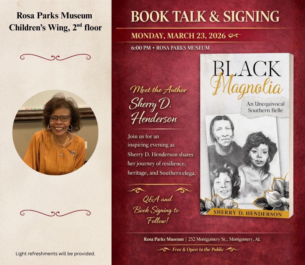 Black Magnolia book talk with author Sherry D. Henderson