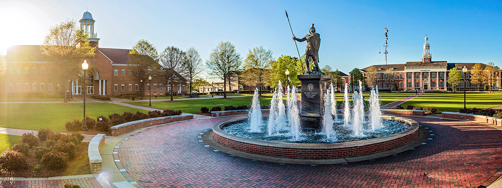 Troy Campus Quad Fountain