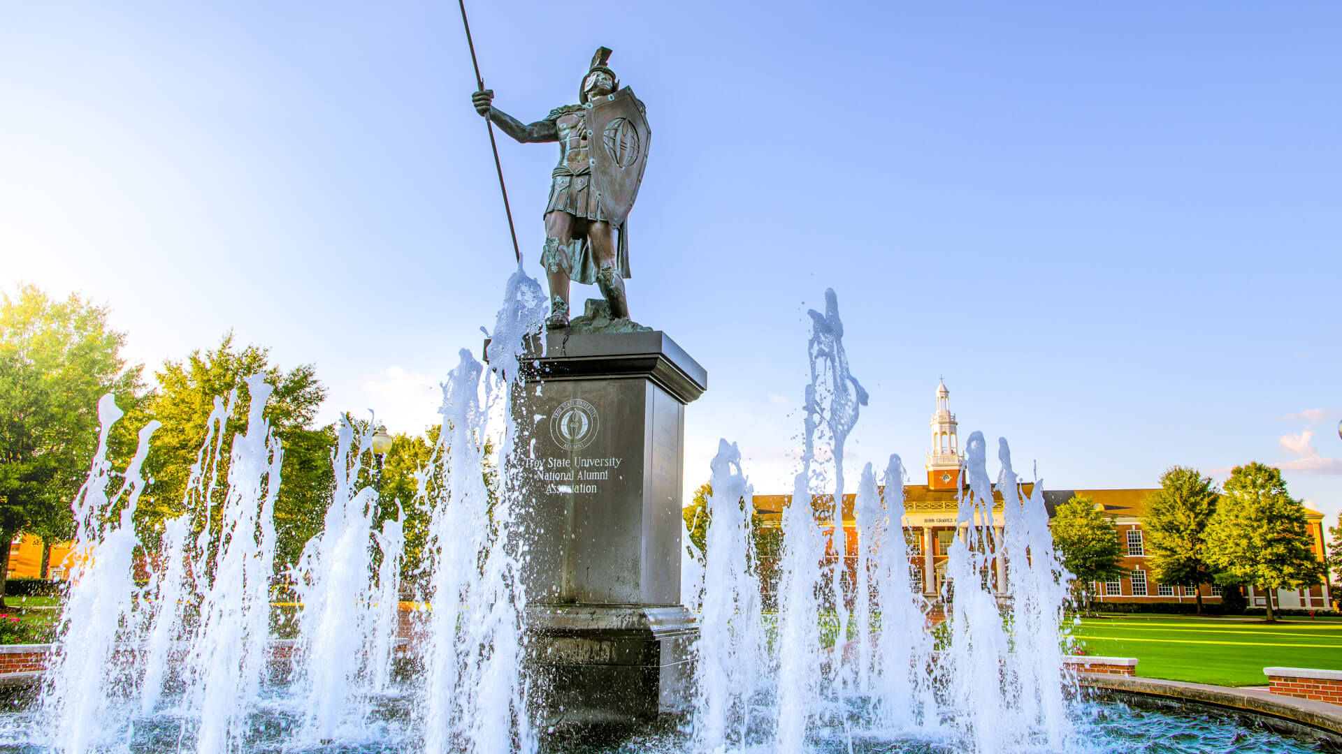 Troy University academic quad