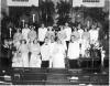 First Baptist Church, Dothan, Al.  Wedding of Ruby Nell Campbell to Joseph Pinkney Gwyn, Sept 1, 1950.