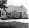 Dupree Schoolhouse in Houston Co., AL.  Abandoned when photographed, ca. 1940-1955.