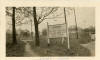 Photograph of road sign at Alabama – Tennessee state line, erected by Tennessee highway department, dated April 1947.