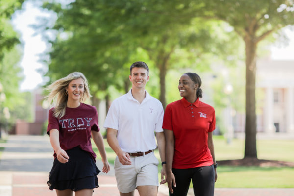 Students Walking