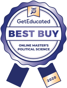 Get Educated Most Affordable Online Master’s Political Science Programs badge