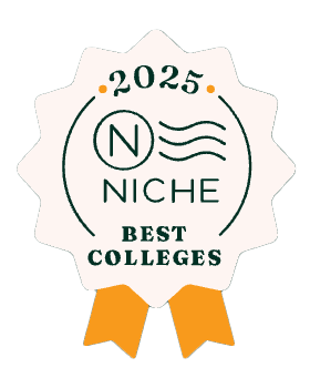 Niche 2025 Best College badge