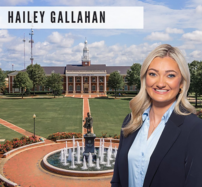 TROY Alumni, Hailey Gallahan.